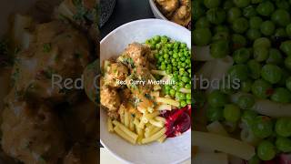 You Have To Try This Easy Red Curry Meatballs Recipe. Subscribe