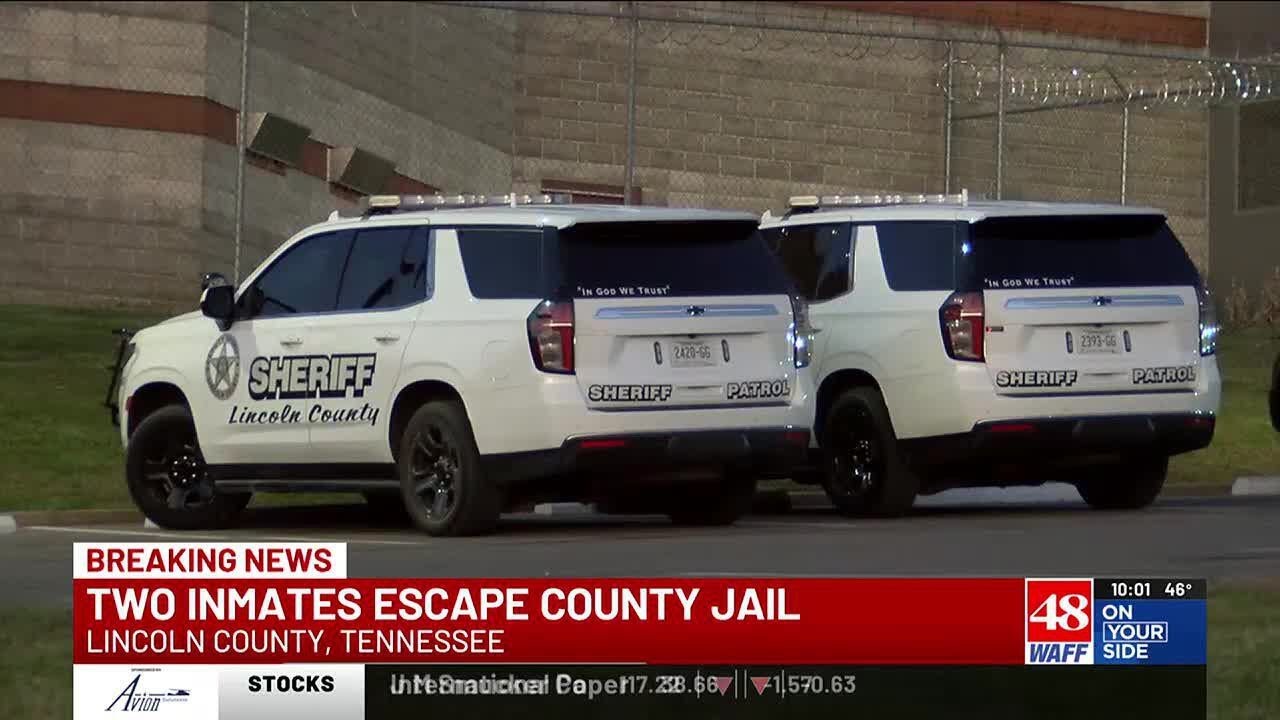 2 inmates escape from Lincoln County Jail - YouTube