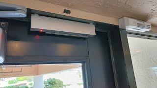 How to install a mag lock on a door with motion sensor, card/pin reader and push to exit button.