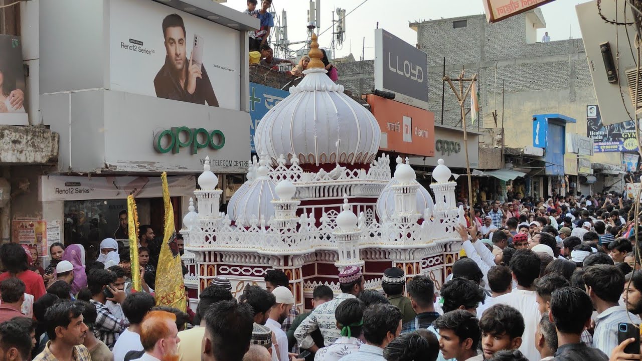 ✅ Delhi Sangam Vihar Tajiya 😱 Moharram Tajiya #viral#tajiya #moharram #yahussain #karbala #moharram