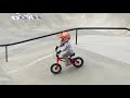 Vans US Open - 3 Year Old Rides BMX Park