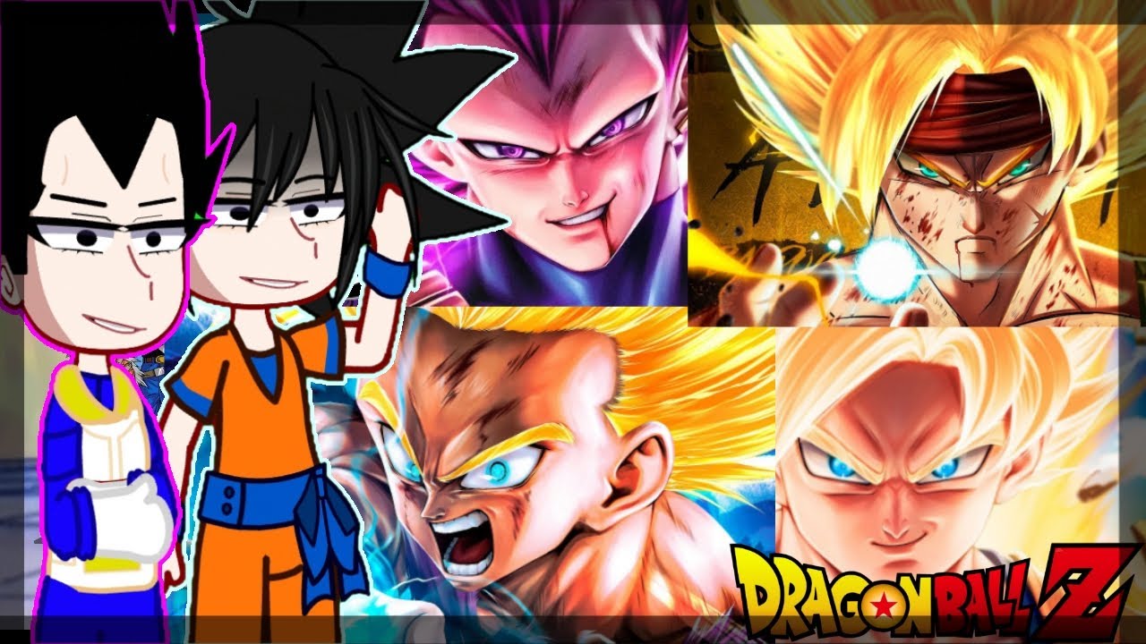 Dragon Ball z react ao seus raps (saga cell) |gacha club| (especial de dbz)