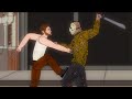 Jason Voorhees vs Logan (Wolverine) - drawing cartoons 2