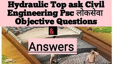 Top objective Questions And Answers||Civil Engineer||Sub Engineer||A-Sub Engineer for||संघ लोकसेवा