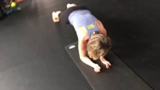 Crawling plank