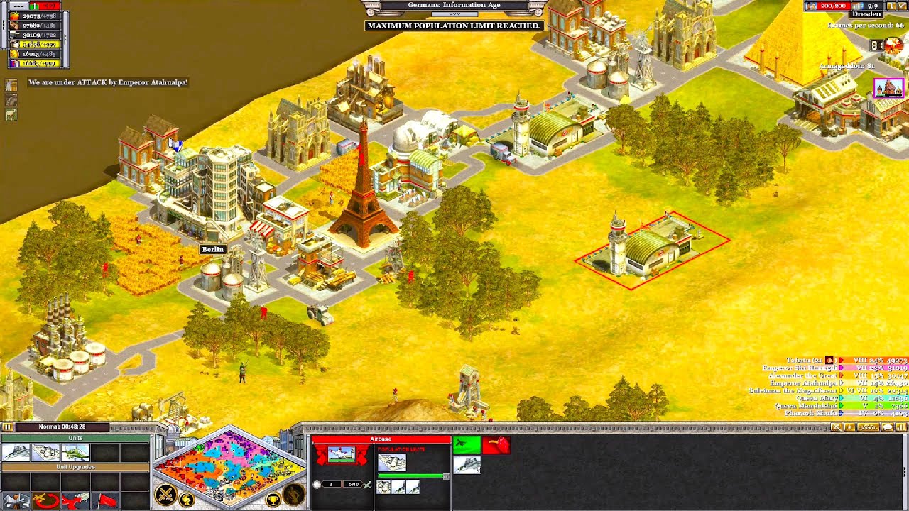 Rise of Nations: Extended Edition Gameplay - Strategy Game Deathmatch ...