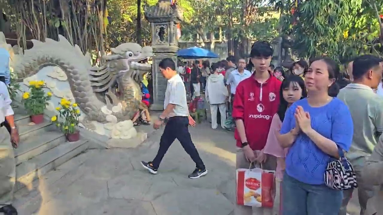 베트남 나트랑, 300년된고찰 룡선사에설날풍경