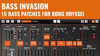 KORG ARP ODYSSEI Synthesizer - Bass Invasion (15 Patches) KORG ARP ODYSSEI Synthesizer - Bass Invasion (15 Patches)