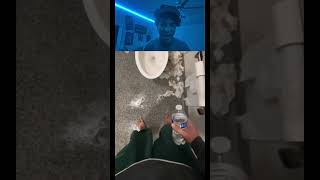 bro turned into Superman 💀🦇 #funny #reaction #fyp