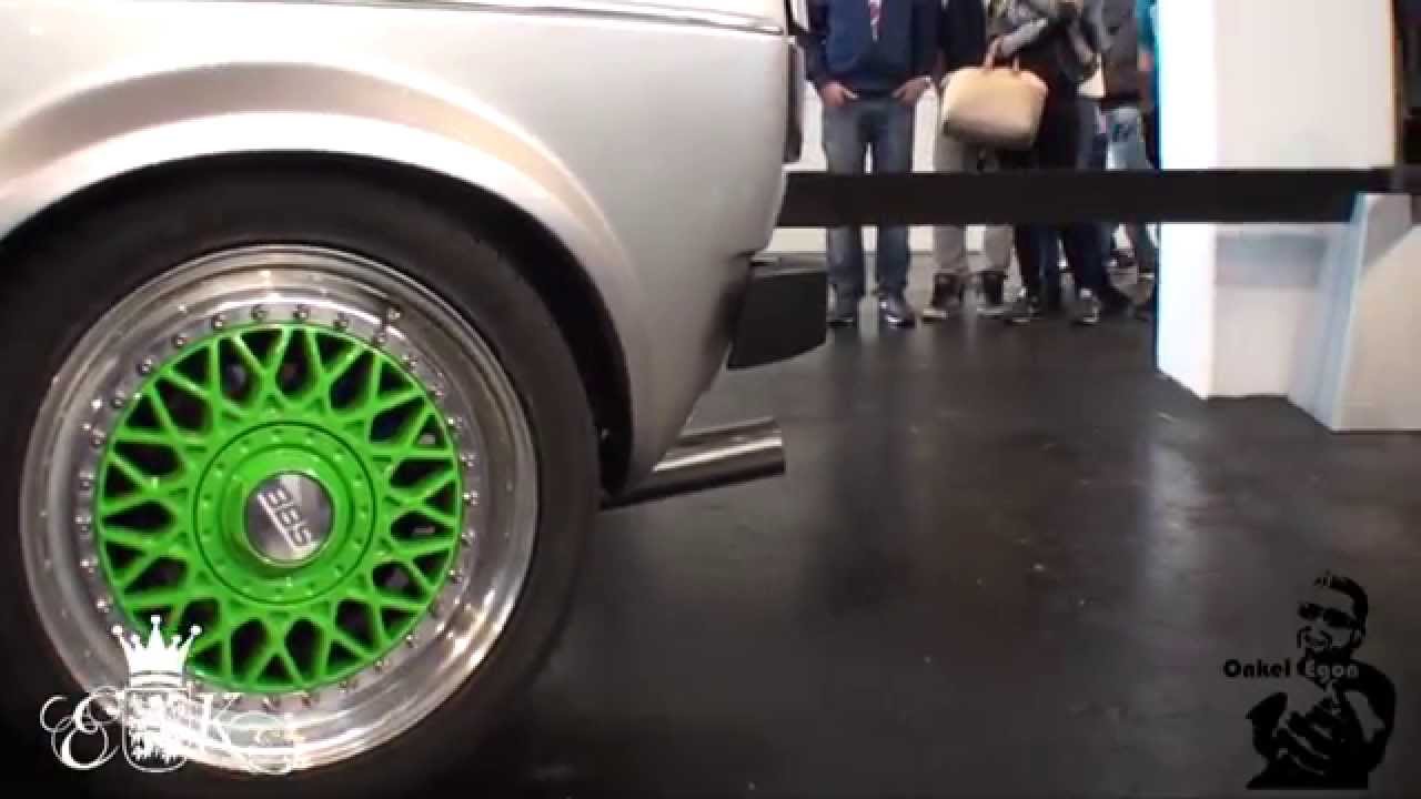 Tuning World 2K14 VW Golf GTI MK1 sound test