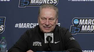 Michigan State Second Round Postgame Press Conference - 2025 NCAA Tournament