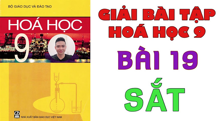 Giải hóa 9 bài 19 trang 24 sbt