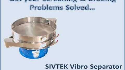 4:56 Leaders in Sieving Technology Galaxy Sivtek - Corporate Company Video