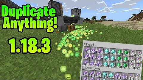 MINECRAFT 1.18.2 DUPLICATION GLITCH BEDROCK EDITION PS4,PS5,XBOX,WINDOWS 10