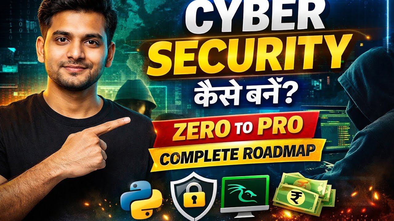 Cyber Security Career Roadmap 2026 🔐 | Complete Guide for Beginners