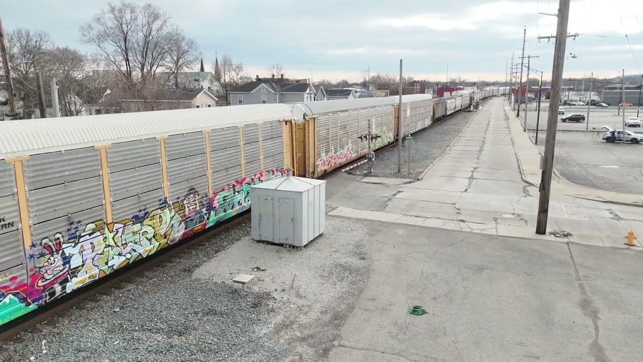 CSX Butler Street Interlocking Northbound CSX Manifest Fri Jan 9 2026