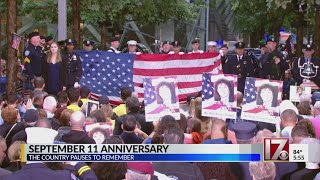US marks 9/11 with somber tributes, new monument to victims