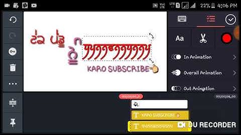 add punjabi font in kinemaster back problem solved|| add punajbi font in kine maater
