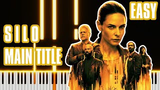 SILO - Main Title | EASY Piano Tutorial by OCTOBER