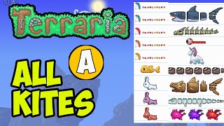 Terraria KITES Terraria how to get all Kites EASY
