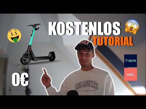 ?KOSTENLOS E-SCOOTER FAHREN! | TUTORIAL (LEICHT)?| TIER & VOI. (STAND: JULI 2022)