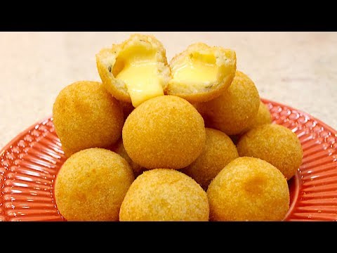 Vídeo: Como Fritar Bolos De Queijo