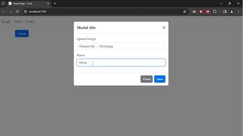 How to Upload Image in Asp.net Core | Crud App Part 1
