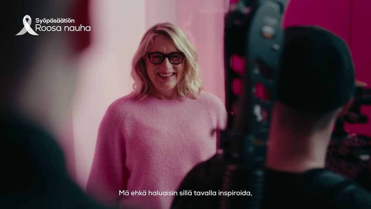 Roosa nauha -keräys menee päin elämää