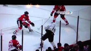Bobby Ryan takes one to the nads