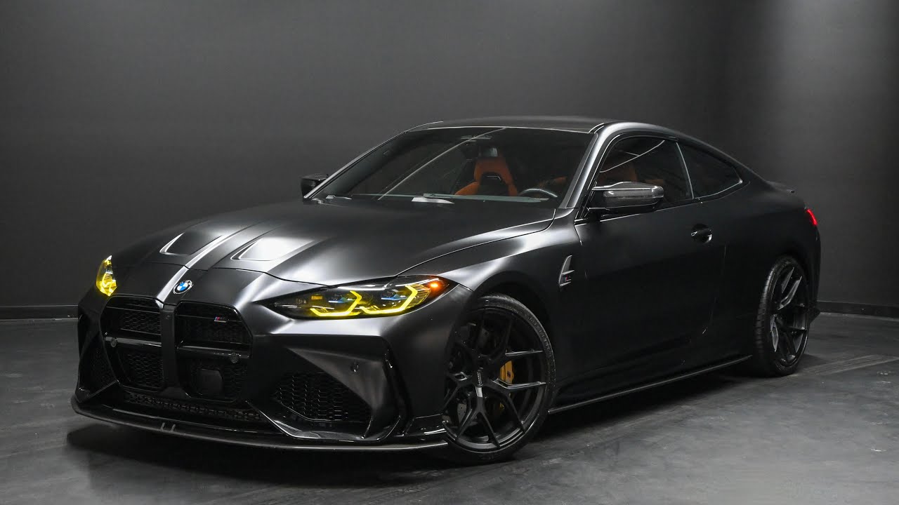 BMW M4 Competition M xDrive Adro Kit- Walk-around + Revs in 4k