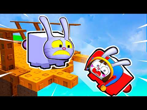 JAX and POMNI must SURVIVE as RABBITS in ROBLOX