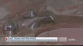 East Texas cities experiencing high number of water main breaks, officials preach conservation