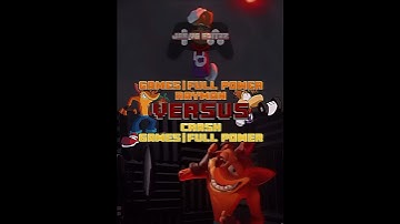 Rayman 🆚 Crash bandicoot #edit #vs #short #whoisstrongest #crashbandicoot #rayman
