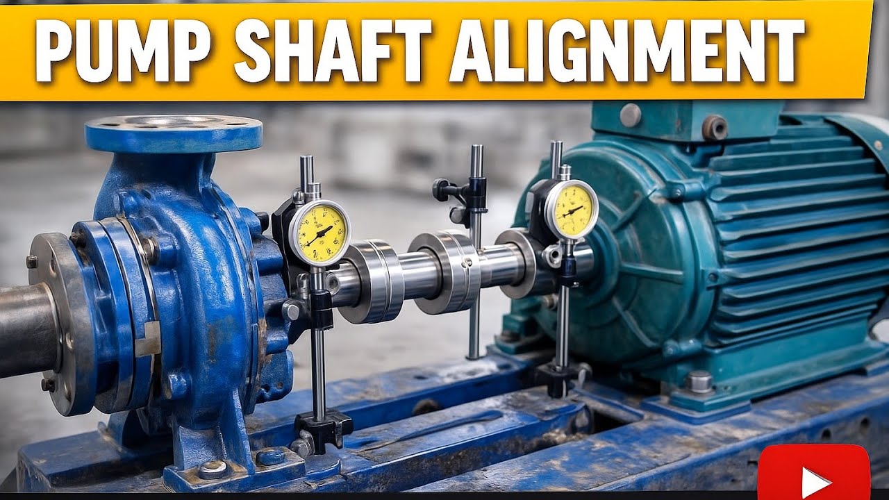 Pump Shaft Alignment – Complete Step-by-Step Guids - YouTube