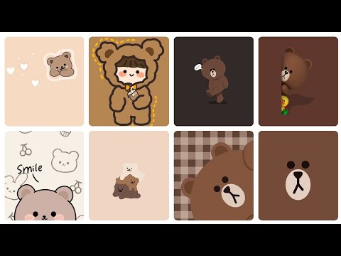 خلفيات دببة جميلة خلفيات بنات خلفيات باللون البني اجمل خلفيات بنات