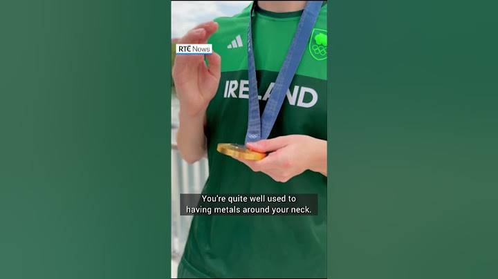 Take a closer look at Daniel Wiffen’s Olympic gold medal