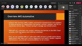 Day 4 Session 3; Date: 16/12/2021; Topic: Build a connected vehicle using AWS cloud