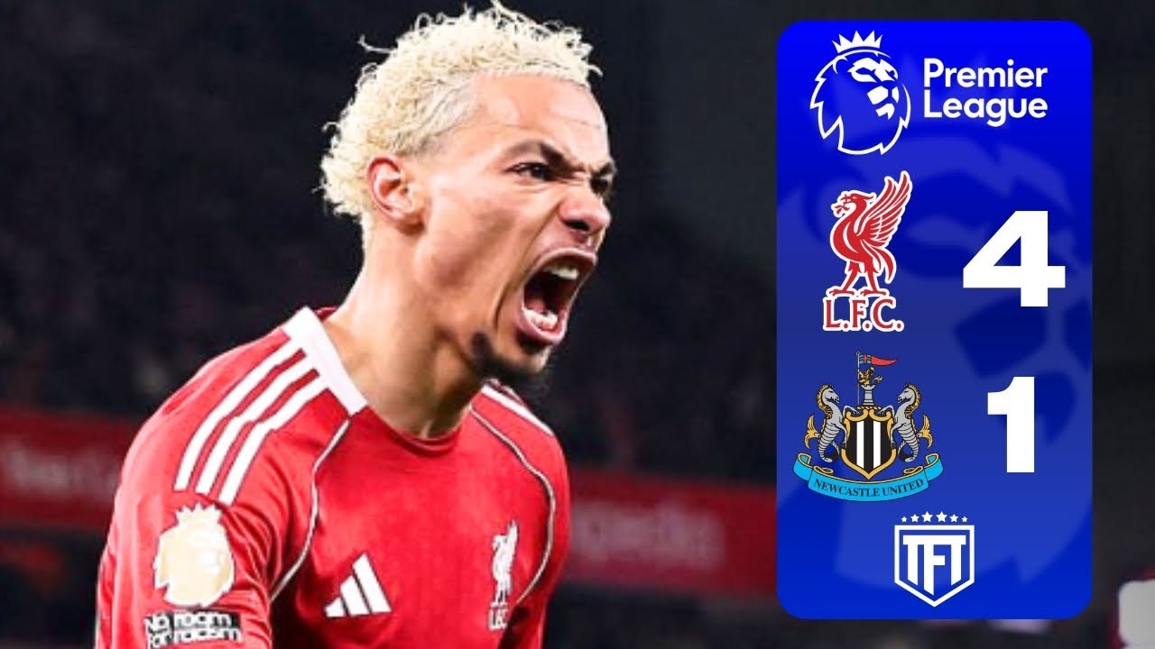 Liverpool Newcastle SMASHED! Ekitike on FIRE! Liverpool 4-1 Newcastle Highlights