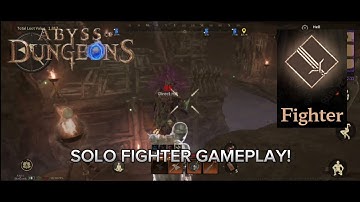 SOLO FIGHTER GAMEPLAY! | Abyss Of Dungeons