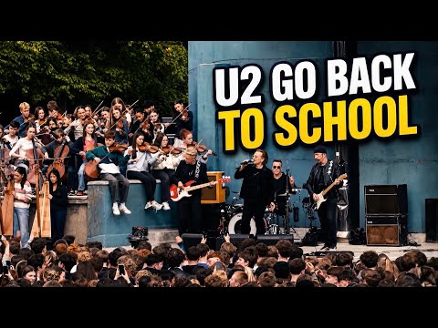 U2 Go Back To The School, Where They Formed 50 Years Ago, To Perform With An Ireland Youth Orchestra