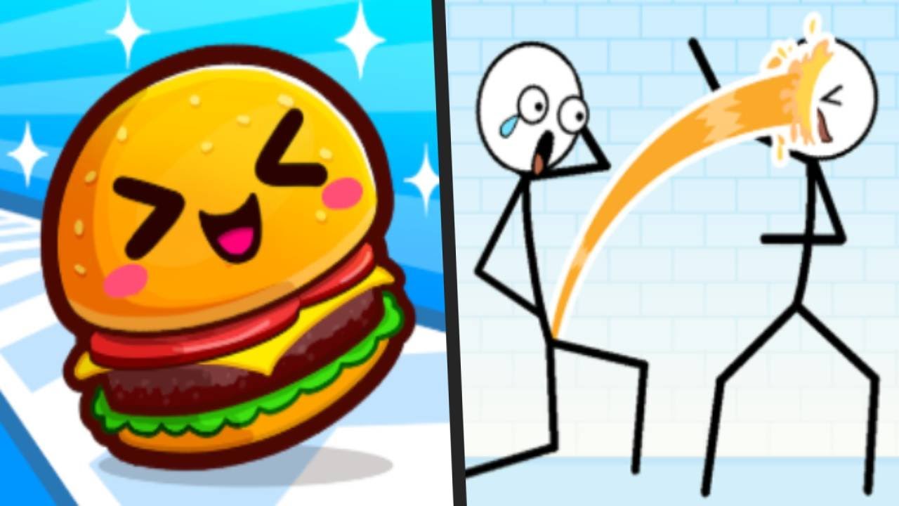 FOOD RUN vs TOILET TIME - All levels New UPDATE Satisfying Double Mobile Gameplay (Android/ios)