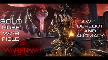 Warframe Railjack: Solo Veil Proxima - Ruse War Field (w/ Derelict AND Sentient Anomaly)