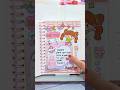 journaling with me - 10 pages of my cute journal #journal #sticker #asmr #motivationalquotes