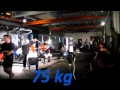 Wpc finnish nationals raw bench press female open krisse tuominen 80 kg