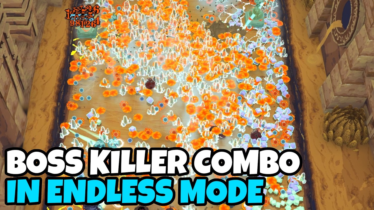 How Far Can My STRONGEST FUSION Get In Endless Mode? (BALL x PIT)