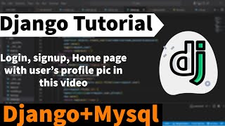 Django Tutorial  with Mysql Database | Django Tutorial for Beginners