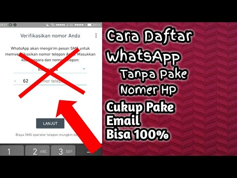 Cara Daftar WhatsApp Tanpa Nomer Hp Cukup Pake Email