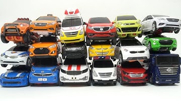 Real Car VS Toy Car comparison Hellocarbot Tobot transformer car 헬로카봇 또봇 변신로봇  [Toystar TV]