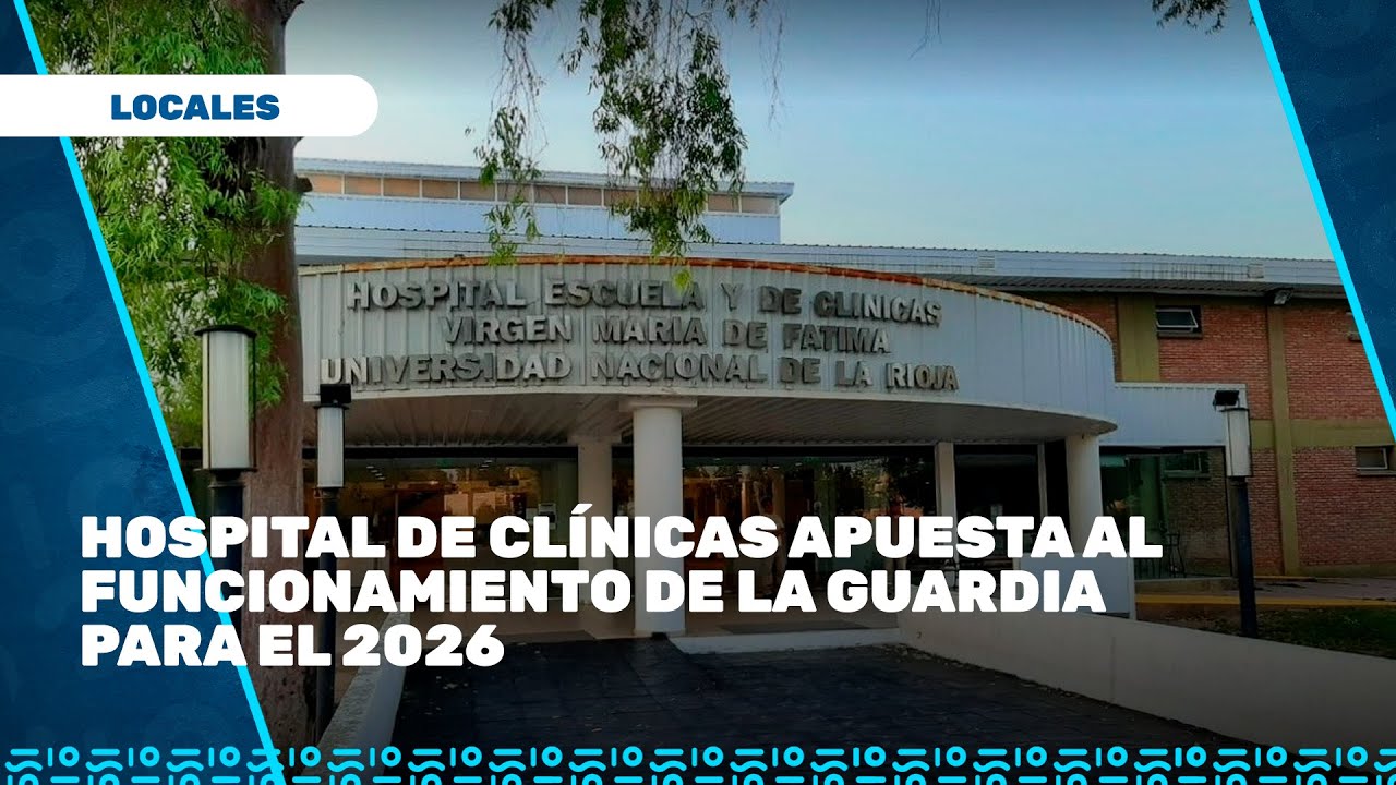 Hospital de Clínicas apuesta al funcionamiento de la guardia para el 2026