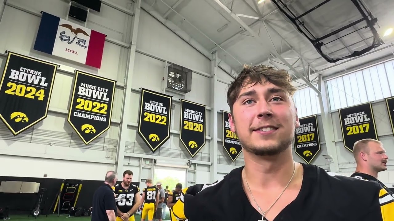 Джереми Хеклински обсуждает свой переход из университета Уэйк Форест в университет Айовы.